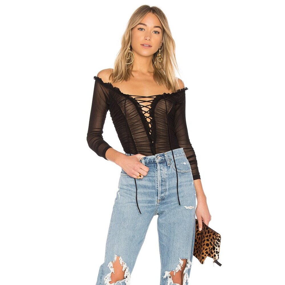 MAJORELLE Cleo Bodysuit size Medium